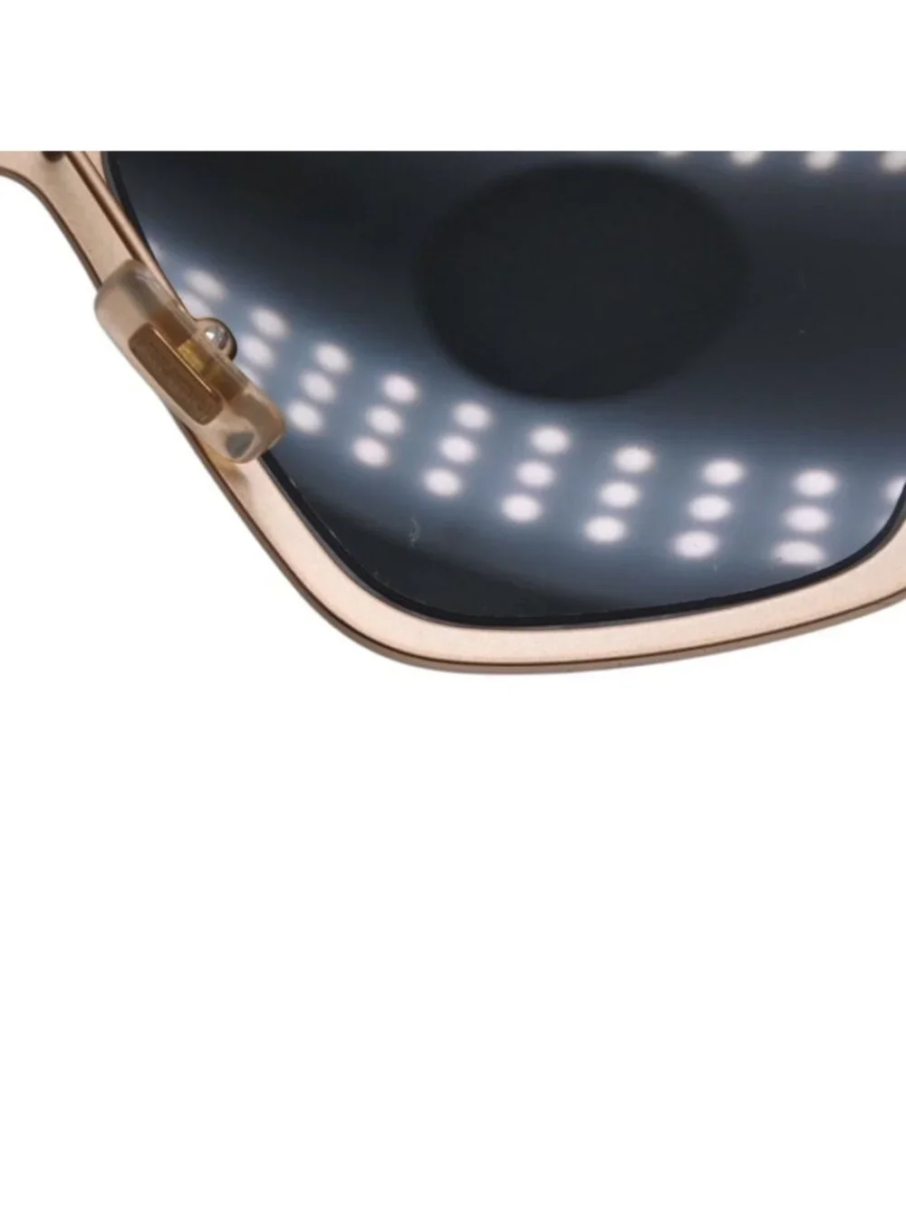 Miu Miu Sunglasses Eyewear Gold Black